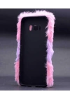 Galaxy S8 Kılıf Zore Kulaklı Peluş Kapak