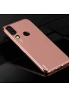 Huawei Honor Play Kılıf Zore Dört Köşeli Lazer Silikon Kapak