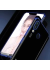 Huawei Honor Play Kılıf Zore Dört Köşeli Lazer Silikon Kapak