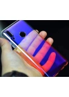 More TR Huawei P Smart 2019 Kılıf Zore Renkli Transparan Kapak
