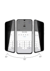 More TR Oppo A9 2020 Zore New 5D Privacy Temperli Ekran Koruyucu