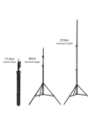 More TR Jmary MT-75 Tripod 3 Kademeli Yükseklik Ayarlı Katlanabilir Kompakt Tasarım 210 cm