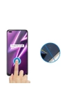 More TR Realme 6 Pro Zore Kenarları Kırılmaya Dayanıklı Cam Ekran Koruyucu