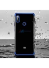 Xiaomi Mi 8 Kılıf Zore Dört Köşeli Lazer Silikon Kapak