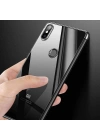 Xiaomi Mi 8 SE Kılıf Zore Dört Köşeli Lazer Silikon Kapak