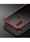 Xiaomi Mi 8 SE Kılıf Zore Dört Köşeli Lazer Silikon Kapak