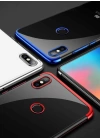 Xiaomi Mi 8 SE Kılıf Zore Dört Köşeli Lazer Silikon Kapak