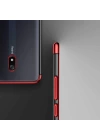 Xiaomi Redmi 8A Kılıf Zore Dört Köşeli Lazer Silikon Kapak