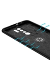 More TR Xiaomi Redmi 9 Kılıf Zore Ravel Silikon Kapak