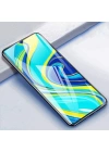 More TR Xiaomi Redmi Note 9S Zore Kenarları Kırılmaya Dayanıklı Cam Ekran Koruyucu