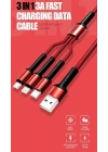 More TR Zore LC93 3 in 1 Usb Kablo