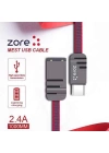 Zore Mest Type-C Usb Kablo 1M