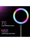 More TR Zore RGB MJ-33 Işıklı Telefon Tutucu Ring Light