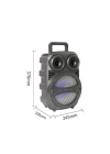 More TR Zore ​ZQS-8107 Bluetooth Speaker With FM Radio Hoparlör