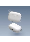 More TR Apple Airpods Pro 2 Kılıf Şeffaf Kristal Silikon Zore Airbag 14 Kılıf