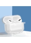 More TR Apple Airpods Pro 2 Kılıf Şeffaf Kristal Silikon Zore Airbag 14 Kılıf