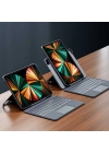 More TR Apple iPad Pro 12.9 2022 M2 Benks KB02 Kablosuz Klavyeli Kılıf