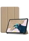 More TR Apple iPad Pro 12.9 2022 M2 Zore Smart Cover Standlı 1-1 Kılıf