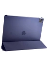 More TR Apple iPad Pro 12.9 2022 M2 Zore Smart Cover Standlı 1-1 Kılıf