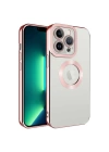 More TR Apple iPhone 11 Pro Kılıf Kamera Korumalı Logo Gösteren Zore Omega Kapak