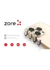 More TR Apple iPhone 13 Mini Zore CL-12 Premium Safir Parmak İzi Bırakmayan Anti-Reflective Kamera Lens Koruyucu