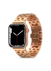 More TR Apple Watch Ultra 49mm Kordon KRD-20 Metal Strap Kayış