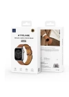 More TR Apple Watch Ultra 49mm Kordon Wiwu Attleage Watchband Hakiki Deri Strap Kayış