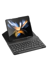 More TR Galaxy Z Fold 3 Kılıf Standlı Bluetooth Klavyeli Zore Kıpta Keyboard Set Kılıf