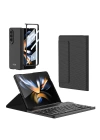 More TR Galaxy Z Fold 3 Kılıf Standlı Bluetooth Klavyeli Zore Kıpta Keyboard Set Kılıf