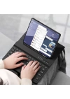 More TR Galaxy Z Fold 3 Kılıf Standlı Bluetooth Klavyeli Zore Kıpta Keyboard Set Kılıf