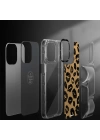 More TR Apple iPhone 13 Pro Kılıf YoungKit Leopard Article Serisi Kapak