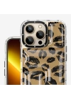 More TR Apple iPhone 13 Pro Kılıf YoungKit Leopard Article Serisi Kapak