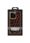 More TR Apple iPhone 13 Pro Max Kılıf Kajsa Glamorous Serisi Leopard Combo Kapak