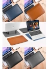 More TR Apple Macbook Pro 14.2 2023 A2779 Wiwu Macbook Skin Pro Portable Stand Kılıf