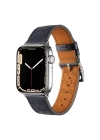 More TR ​​​Apple Watch 38mm KRD-76 PU Deri Kordon Strap Kayış