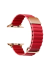 More TR ​​​Apple Watch 38mm KRD-78 PU Deri Kordon Strap Kayış