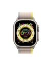 More TR Apple Watch 38mm Wiwu Trail Loop Naylon Örgü İşlemeli Hasır Kordon Strap Kayış