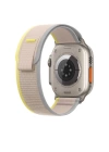 More TR Apple Watch 38mm Wiwu Trail Loop Naylon Örgü İşlemeli Hasır Kordon Strap Kayış