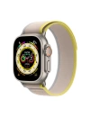 More TR Apple Watch 38mm Wiwu Trail Loop Naylon Örgü İşlemeli Hasır Kordon Strap Kayış