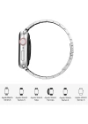 More TR Apple Watch 38mm Wiwu Ultra Thin Steel Belt Three Beads Metal Kordon