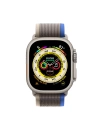 More TR Apple Watch 40mm Wiwu Trail Loop Naylon Örgü İşlemeli Hasır Kordon Strap Kayış