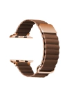 More TR ​​​Apple Watch 44mm KRD-78 PU Deri Kordon Strap Kayış