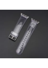 More TR ​​​Apple Watch 7 41mm KRD-13 Şeffaf Silikon Kordon