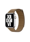 More TR Apple Watch Ultra 49mm Kordon KRD-09 Deri Lop Strap Kayış