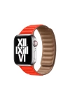 More TR ​​​Apple Watch Ultra 49mm Kordon KRD-34 Deri Strap Kayış