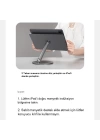 More TR Benks L43 İnfinity Pro Pad 360 Dönebilen Mıknatıslı 11 İnç Tablet Standı