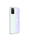 More TR Galaxy A03S Kılıf Zore M-Blue Desenli Kapak