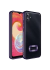 More TR Galaxy A04E Kılıf Kamera Korumalı Logo Gösteren Zore Omega Kapak