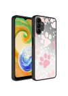 More TR Galaxy A04S Kılıf Aynalı Desenli Kamera Korumalı Parlak Zore Mirror Kapak