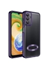 More TR Galaxy A04S Kılıf Kamera Korumalı Logo Gösteren Zore Omega Kapak